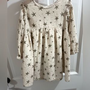 Rylee + Cru Piper Dress Grey Stars